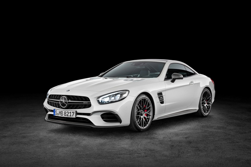 Mercedes-Benz, Mercedes, White Car, Car, Luxury Car, Vehicle, Mercedes-Benz SL-Class, 1080P