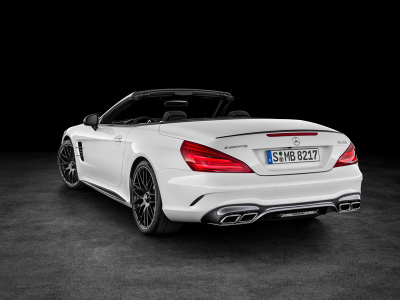 AMG, Mercedes-Benz, Mercedes, convertible, R231, white, SL-Class, 4K