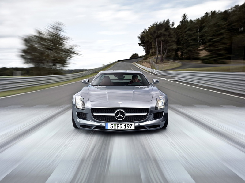 1080P, Sport Car, Mercedes-Benz, Mercedes-Benz SL-Class, Silver Car, Vehicle, Car