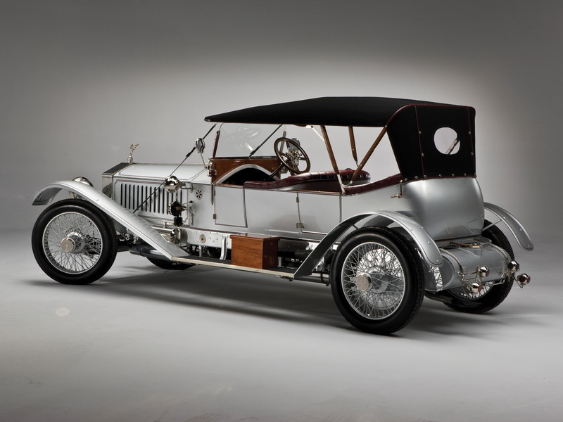 ghost, 1080P, silver, l e, rolls, royce, retro, luxury, tourer, 1915