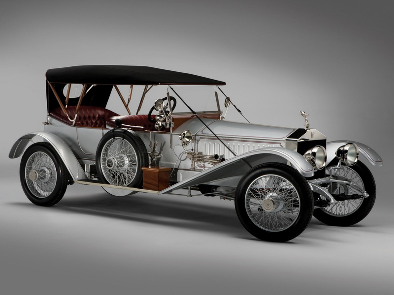 silver, l e, ghost, rolls, 1080P, royce, luxury, tourer, retro, 1915