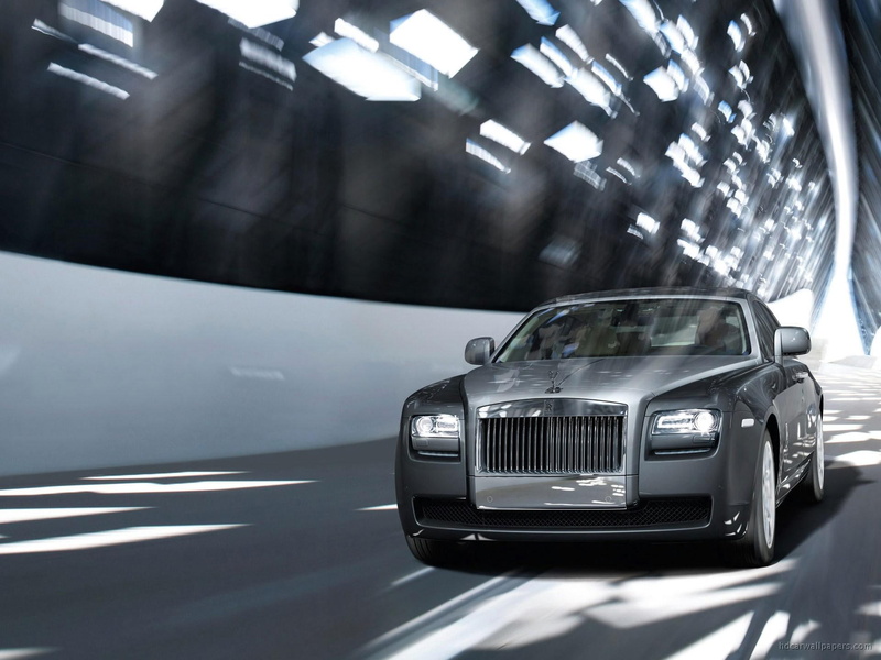 rolls royce, 1080P, cars, black, rolls, royce, car, ghost, road