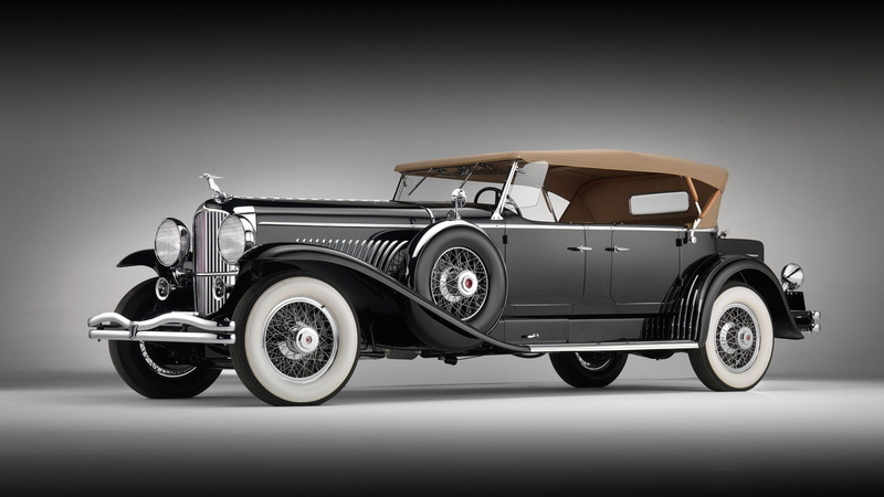 Vintage Car, Black Car, Old Car, Car, Duesenberg, 1080P, Duesenberg Model J, Luxury Car
