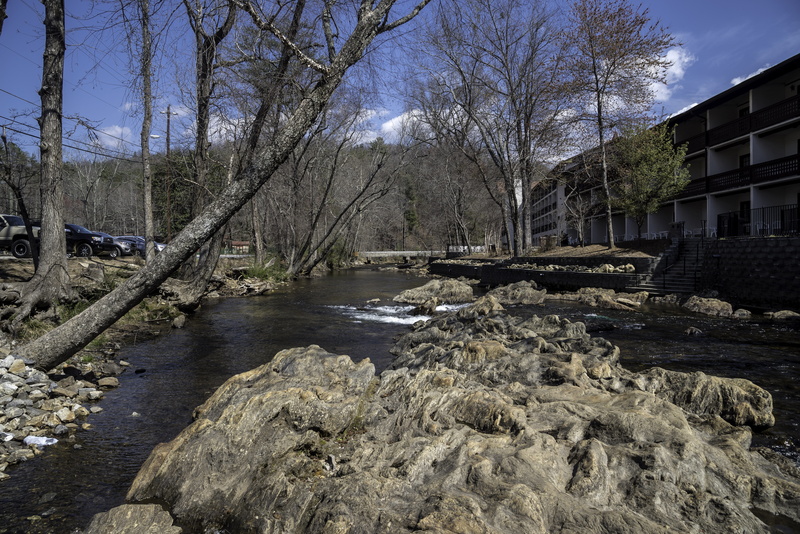 Helen, outdoors, Georgia, water, United States, no People, building exterior, trees, photos, Chattahoochee River, built structure, 5K, nature, flowing
