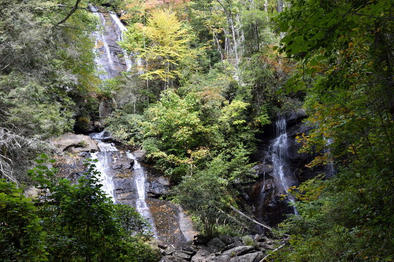 land, stream, serene, cascade, waterfall, non-urban scene, nature, landscape, scenic, brook, flowing, tree, day, solid, growth, forest, moss, rock - object