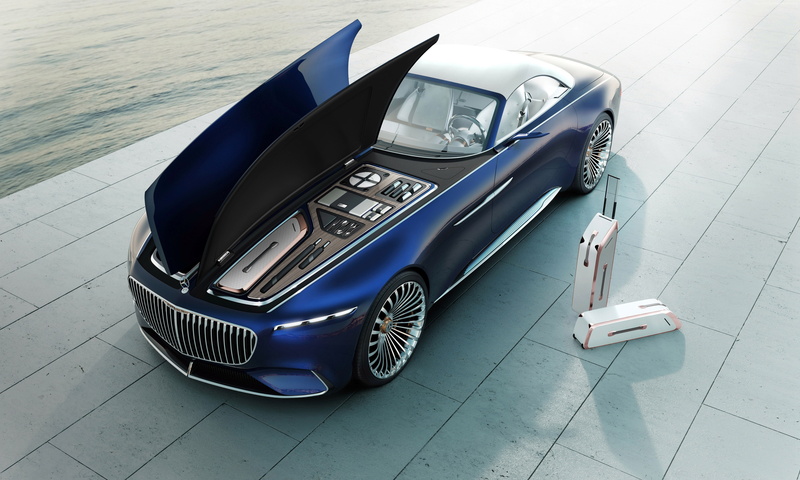 Mercedes-Maybach 6, electric cars, 4k, 4K