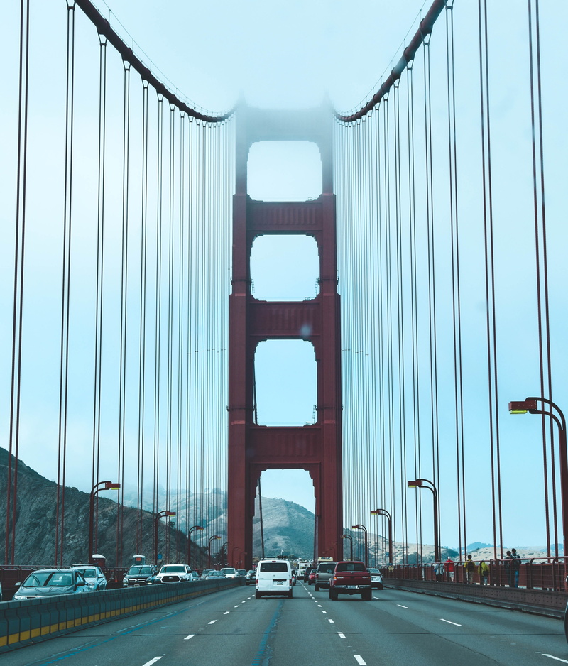 golden, cable, no People, new York City, suspension Bridge, built Structure, street, cityscape, city, structure, travel, traffic, architecture, gate, californium