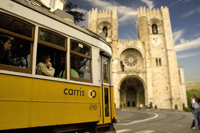 public transportation, cathedral, building, unesco, building exterior, no people, spirituality, belief, nature, window, portuguese, monument, portugal