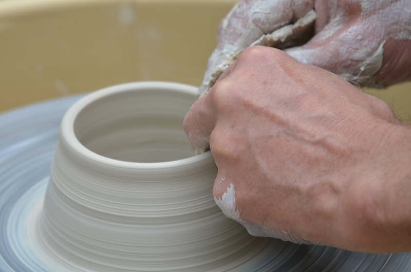 potter, ceramics, pot, skill, molding A Shape, craft, wet, craftsperson, turning, pottery, manufacturing, making, dirty, shape, finger, potters, human Hand