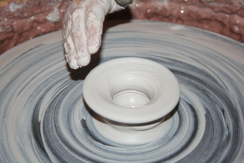 bowl, pot, craft, close-up, ceramics, indoors, hobby, making, one person, shaping, focus on foreground, clay, motion, craftsperson, shape, pottery, 4K