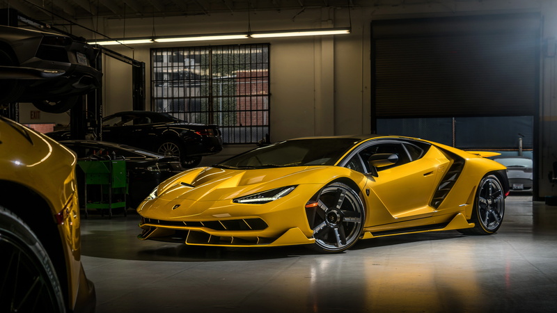 Lamborghini Centenario Coupe, 4K, 4K