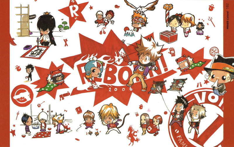 Lambo (Katekyō Hitman Reborn!), M.M. (Katekyō Hitman Reborn!), Kyoya Hibari, Chikusa Kakimoto, Hayato Gokudera, Shamal (Katekyō Hitman Reborn!), Ken Joshima
