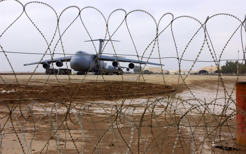 Lockheed C-5 Galaxy, warplanes, 1080P, airplane