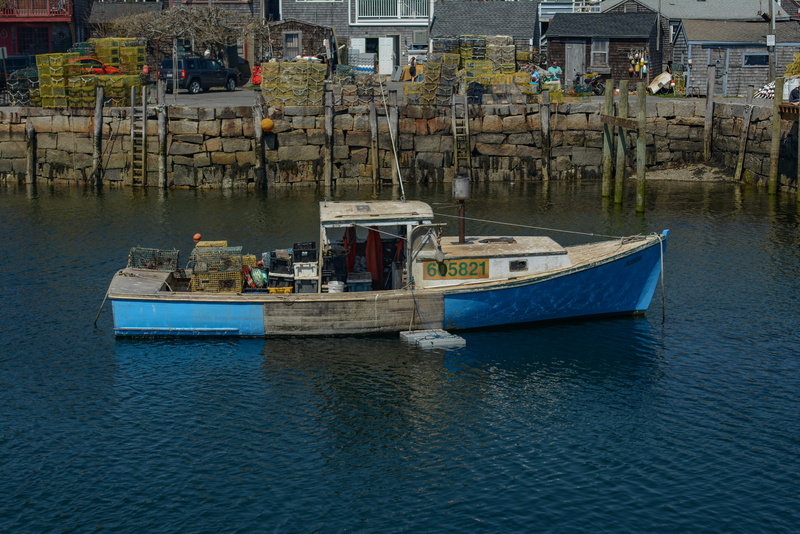 nautical vessel, fishing industry, mode of transportation, lobster boat, built structure, ma, 4K, rockport, water, william hayes, harbor, reflection, fishing boat