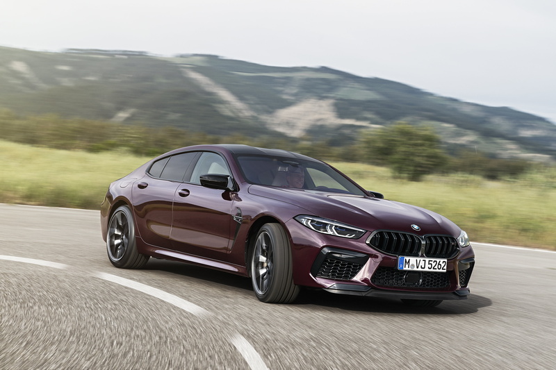 M8 Gran Coupe, 4K, M8 Competition Gran Coupe, 2019, coupe, turn, F93, the four-door, BMW, M8