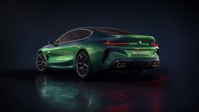 Luxury Car, Vehicle, BMW M8 Gran Coupe, BMW, 1080P
