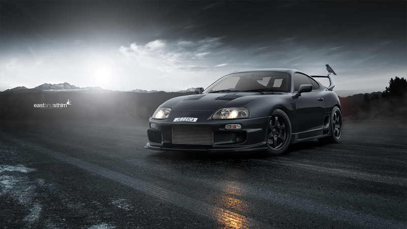 car, Toyota Supra, 1080P