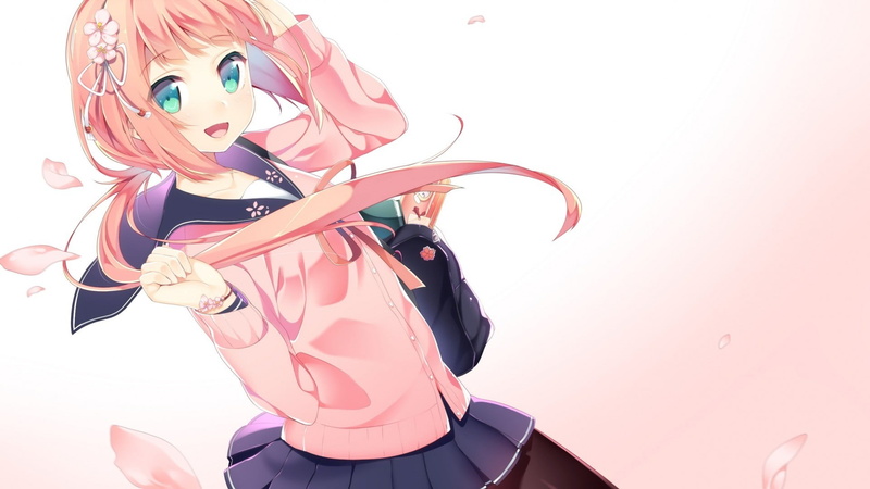 young women, anime girls, looking at viewer, real people, young adult, three quarter length, music, hairstyle, white background, copy space, women, open mouth