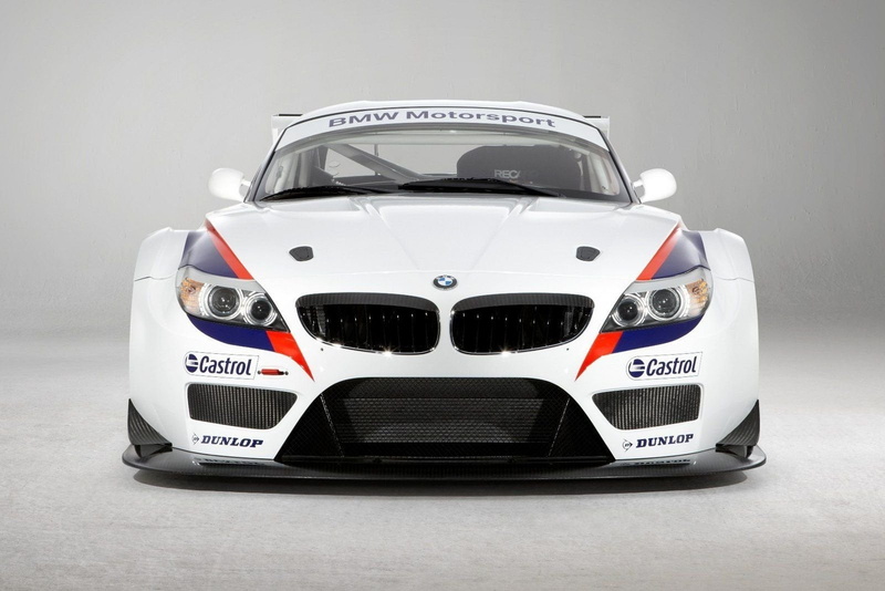front view, white, gray, sports race, racecar, success, coupe, BMW, BMW Z4 GT3, sport, motorsport, car, gray background, text, motor vehicle, no people
