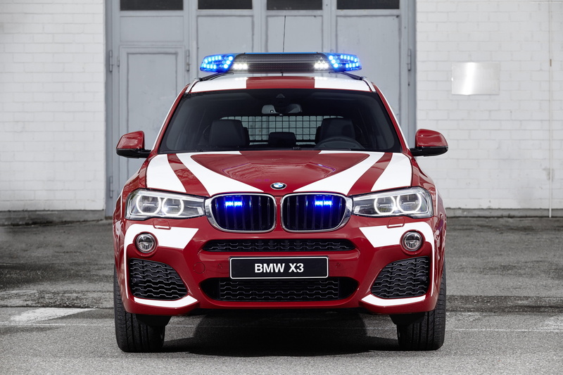 Bmw x3 xdrive 20d, 4K, m sport feuerwehr, safety car, RETTmobil 2016