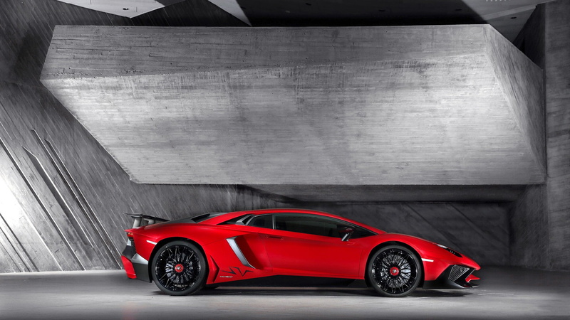 architecture, land vehicle, parking lot, speed, mode of transportation, indoors, transportation, motor vehicle, concrete, red, modern, Red Cars, luxury