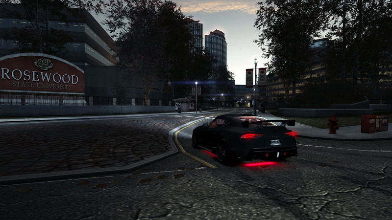 Toyota Supra A90, 1080P, Need for Speed: World