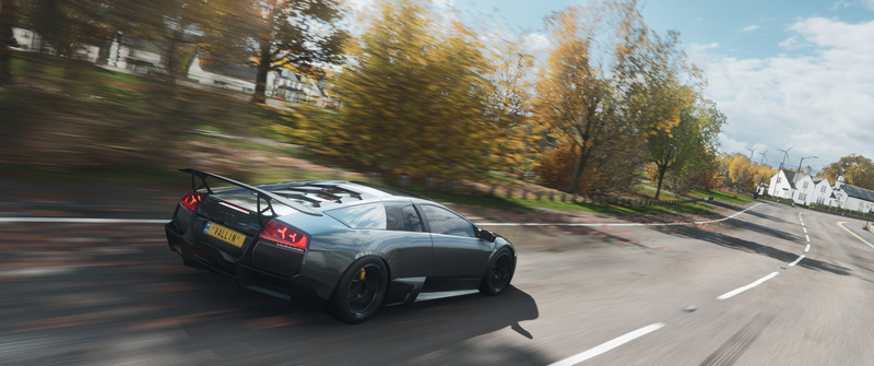 Forza Horizon 4, Lamborghini Murcielago LP 670-4 SV, 2K, video game art, Forza