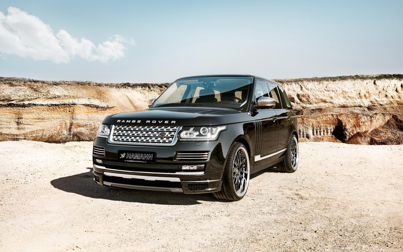 cars, suv, black, land rover, range, 2K, vogue, hamann, 2014, rover