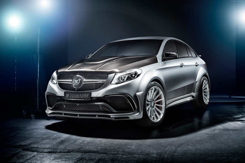 Mercedes-Benz AMG 63 S, Coupe, silver, Hamann, 4K, Geneva Auto Show 2016