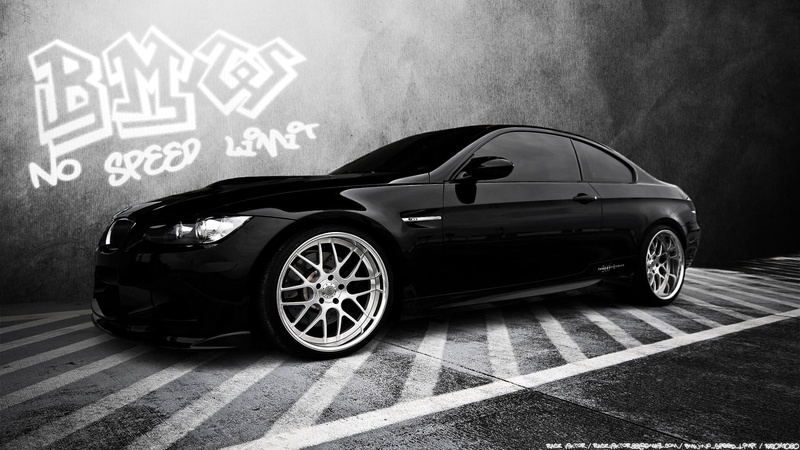 photo, bmw, cars, speed, 1080P, limit, greyscale