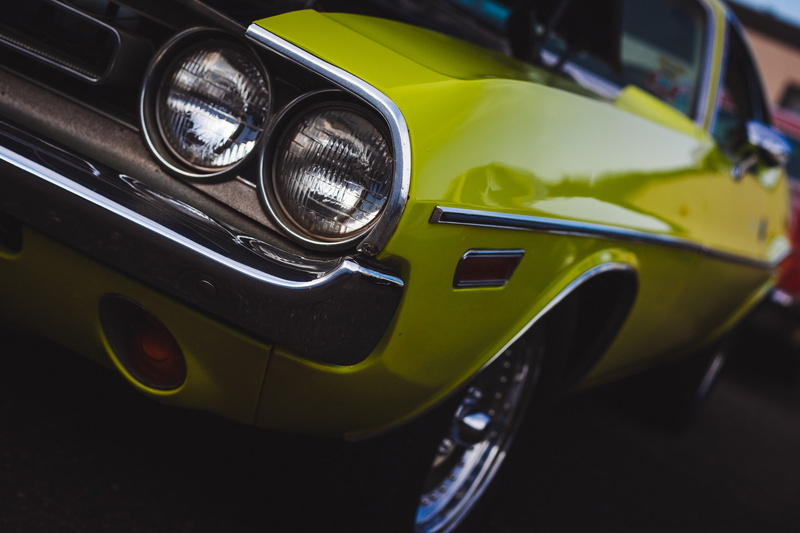 Dodge Chelenzher, classic, the front, 1080P, Dodge Challenger