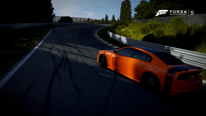 forza, video games, dodge, charger, track, hd, race, 1080P