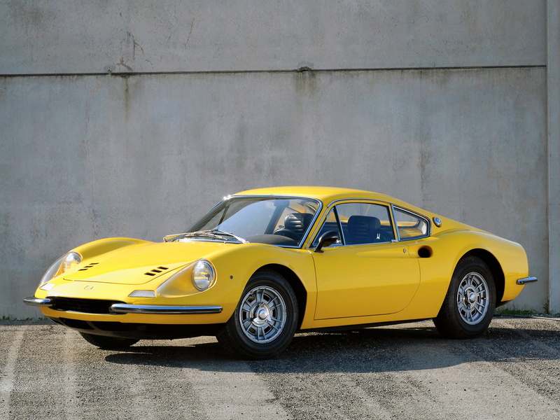 classic, supercars, 1968, g t, 206, ferrari, 1080P, dino, supercar