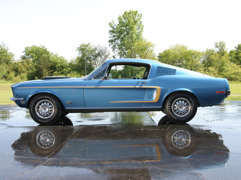 1968, 1080P, mustang, ford, g t, fastback, muscle, 428, classic, jet, cobra