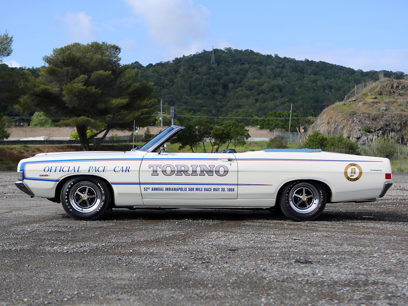 indy, g t, 1968, convertible, 1080P, fairlane, torino, muscle, 500, racing, race, ford, pace, classic