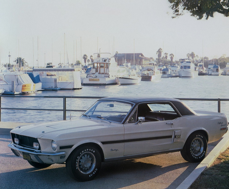 california, special, 1968, muscle, g t, mustang, 720P, ford, classic