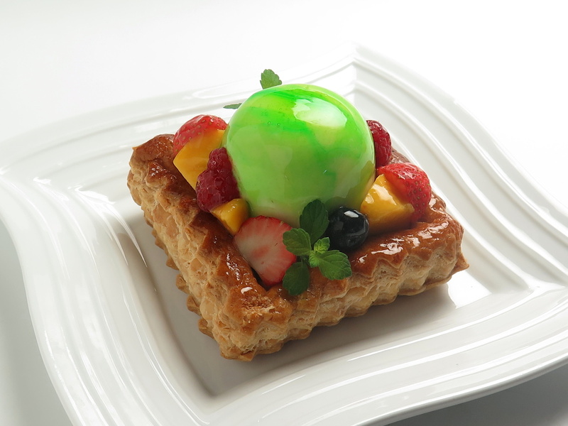 dessert, cream, birthstone, sweet food, food, snack, baked, summer, healthy eating, pie, indoors, sweet, garnish, temptation, no people, food and drink