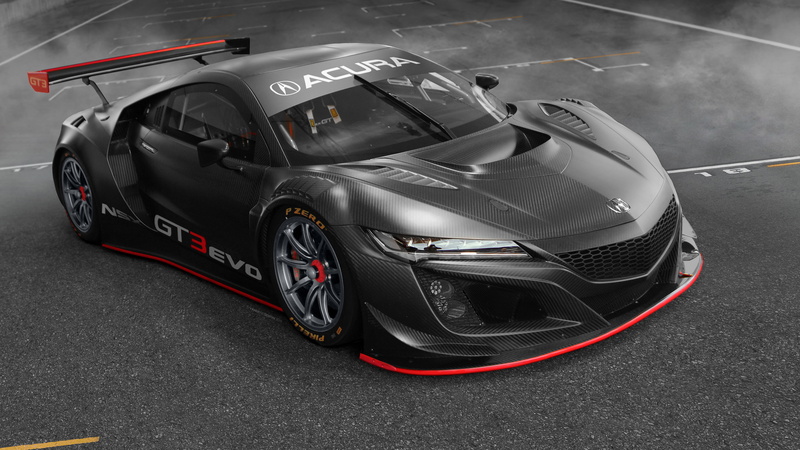 4K, GT3, EVO, Acura, NSX, 2019