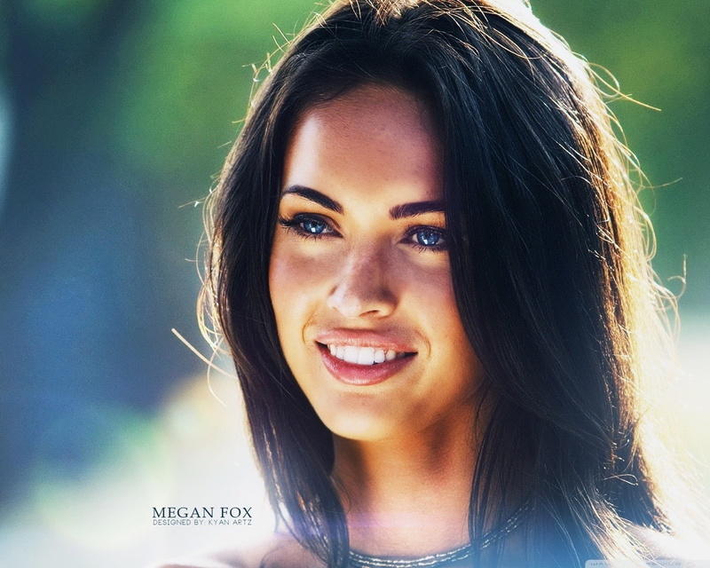 megan, hd, portrait, art, fox, x, 720P, actors, Megan Fox, people HD ...