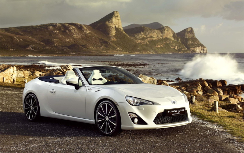 open, concept, 1080P, 2013, gt, toyota, cars, white, convertible, ft