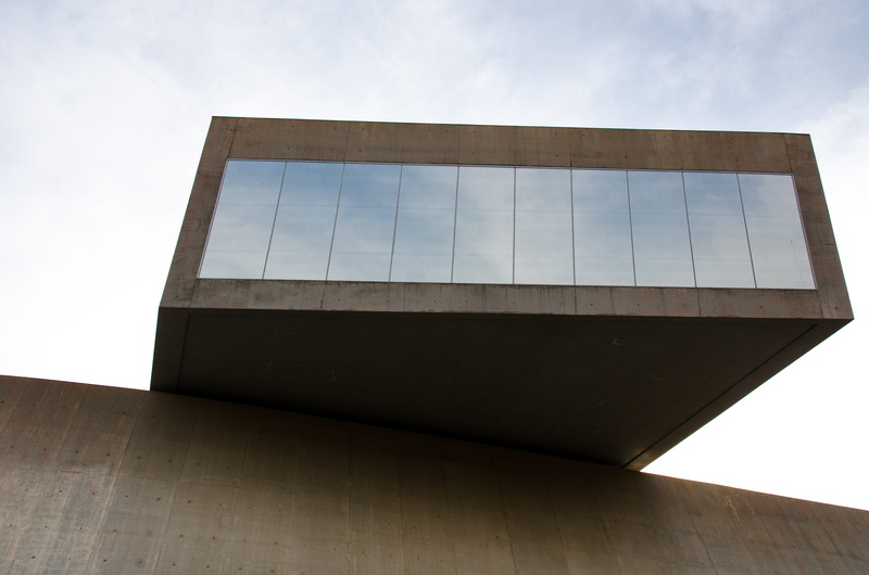 line, maxxi national museum of xxi century arts, building, concrete, roma, sparse, built structure, industry, cloud - sky, city, modern, reflection, day