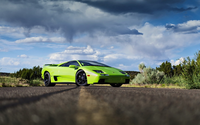 supercar, lunchbox photoworks, diablo, lamborghini, rechange, 1080P, road