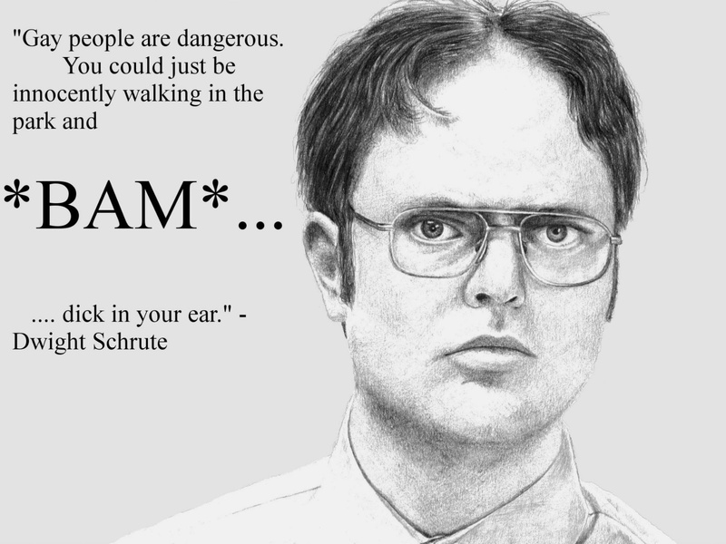 schrute, sadic, knowledge, humor, quotes, 1080P, funny, office, gay, dwight, drawings