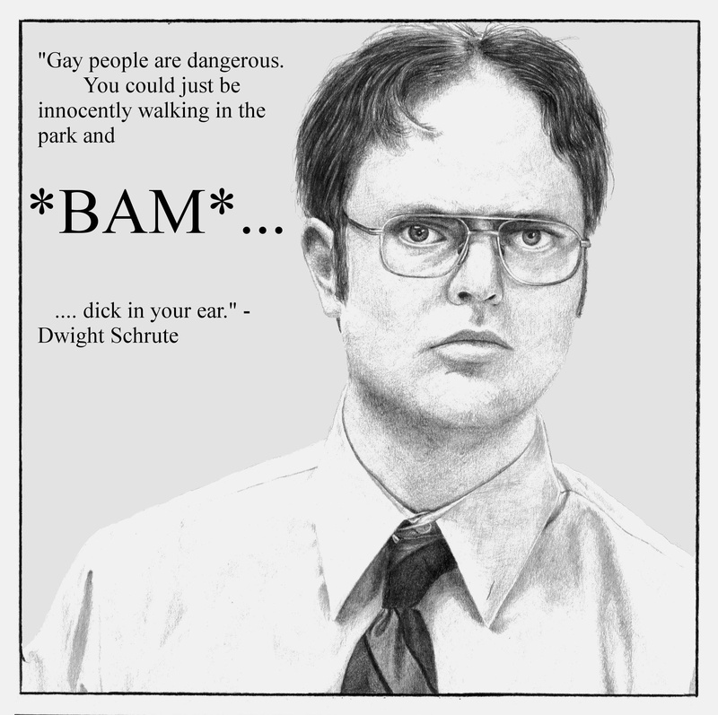 1080P, art, schrute, gay, entertainment, funny, x, dwight, Quotes, hd