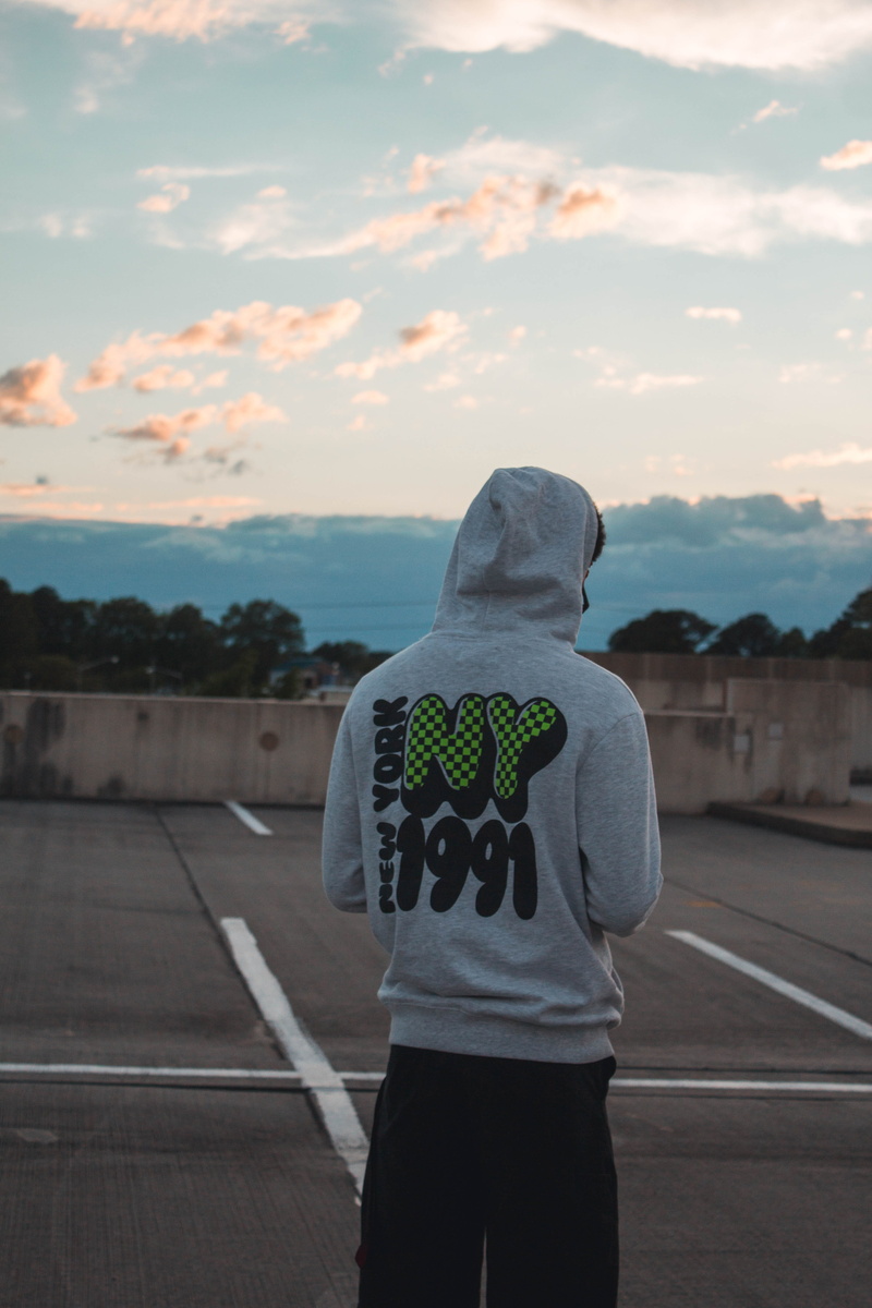 parking lot, 5K, black, view, adult, hoodie, daylight, leisure activity, casual clothing, lot, hoody sweater, pants, outdoors, nature, symbol
