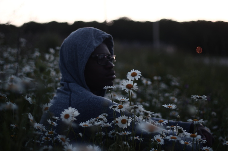 hoodie, sweater, grey, women, day, sunglasses, growth, people, adult, flower, lifestyles, standing, outdoors, hood, guy, headshot, freshness, only women