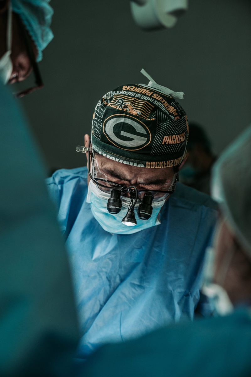 surgery, wearing, healthcare worker, healthcare and medicine, group of people, scrubs, surgical equipment, technology, surgeon, hat, packers, people, care