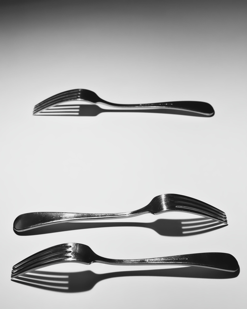 household equipment, single object, silver - metal, clean, forks, metal, still life, stainless steel, close-up, eating utensil, accessories, kitchen utensil
