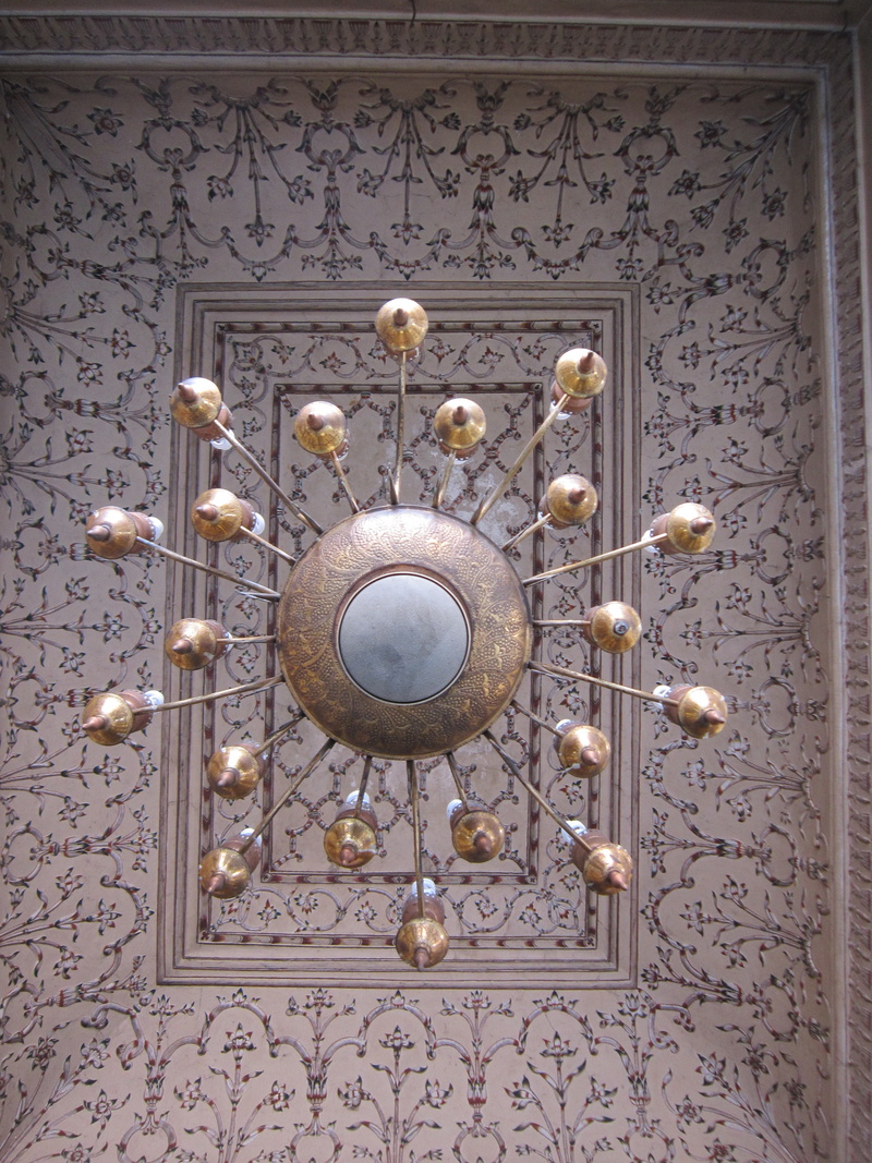 lighting equipment, no people, ceiling, close-up, decoration, creativity, hanging, electric lamp, metal, chandelier, 4K, illuminated, ornate, interior