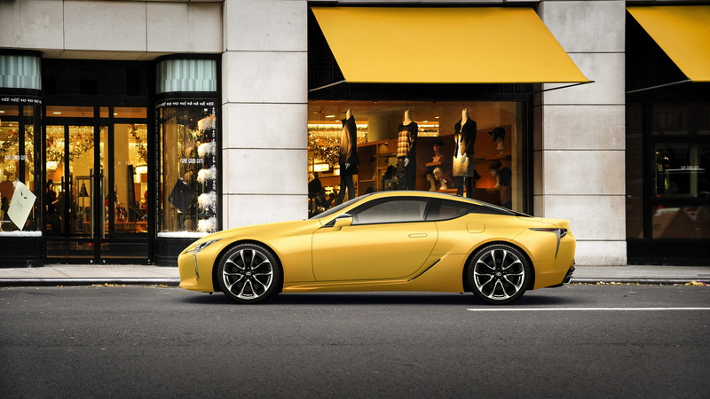 500, Luster, Yellow, 2018, 2K, Lexus